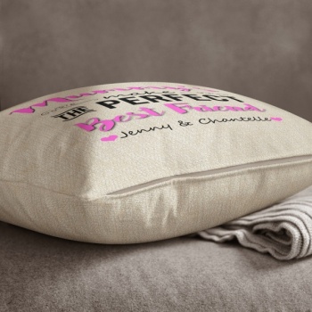 Luxury Personalised Cushion - Inner Pad Included - Mummy's Best Friend